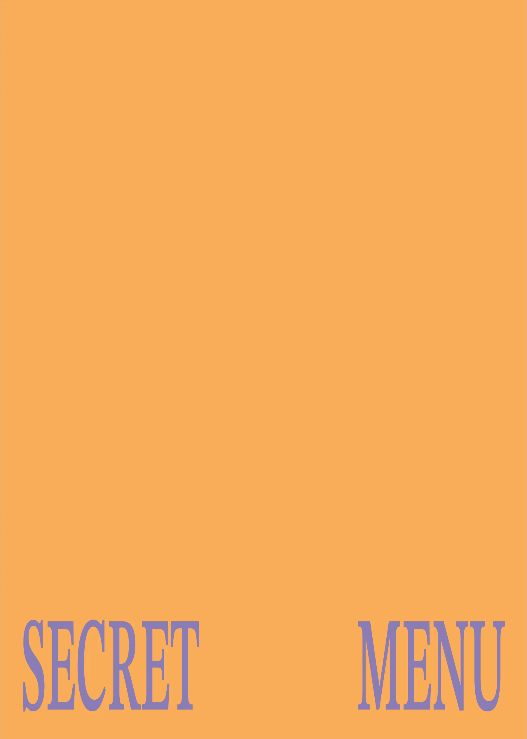 Secret Menu Logo