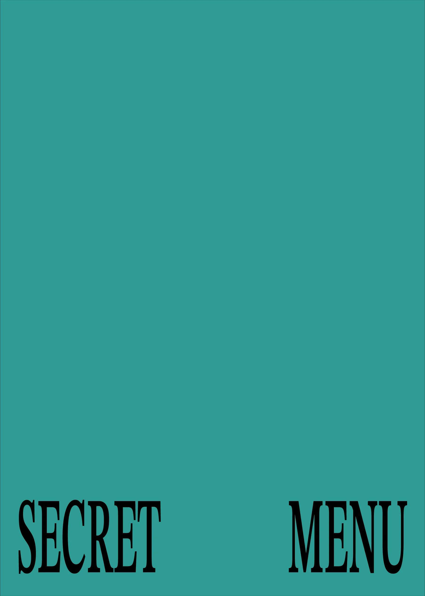 Secret Menu Logo