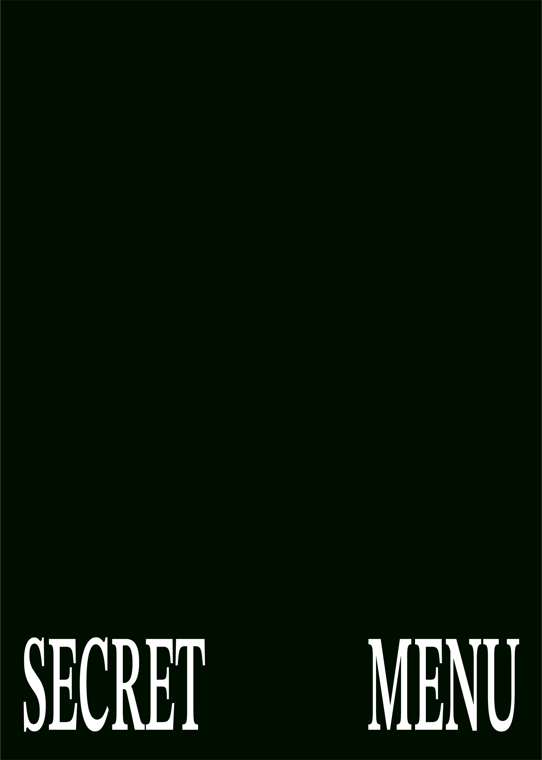 Secret Menu Logo